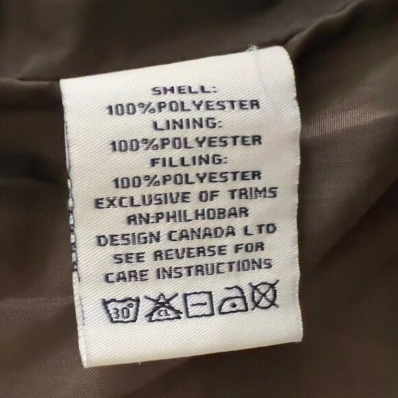 Adrienne Vittadini Dark Olive Green Puffer Vest - Picture 7 of 7